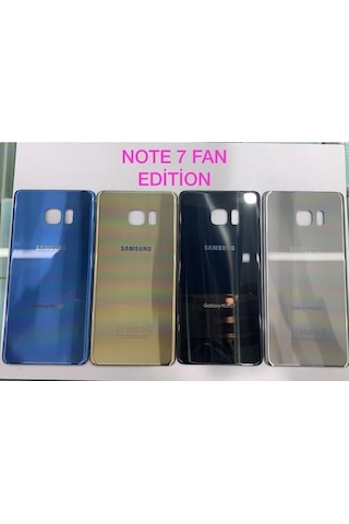 Samsung Galaxy Uyumlu Note 7 Fan Edition N930f Pil Kapağı Senalstore - Mavi Mavi
