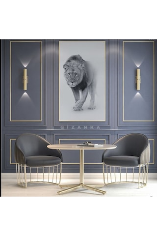 Gold Tasarım Boyanabilir Çıta Hazır Kesim Anka136