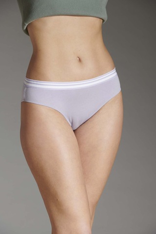 Newbra Kadın Penye Slip Külot - Lila