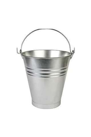Metal Galvaniz Su Kum Kovası No:34 Çok Renkli