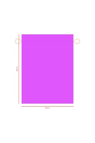 Baghashtag Pembe Bez Kese 30 Cm X 40 Cm Çok renkli