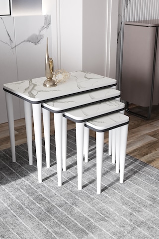 Hilal 4 Lü Mdflam Hi-gloss Antrasit