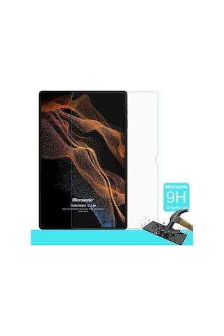 For Samsung Galaxy Tab S8 Ultra X900 Tempered Glass Cam Ekran Koruyucu