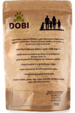 %100 Doğal Organik Köpek Ödül Maması Kamış Stick 100gr Katkısız, Gluten Ve Koruyucu İçermeyen