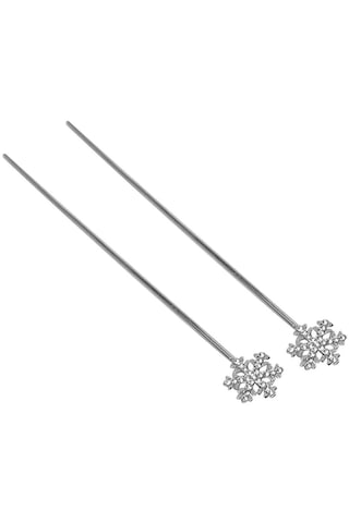 Homyl 2 Parça Metal Cupcake Seçtikleri Toppers Gümüş Gümüş