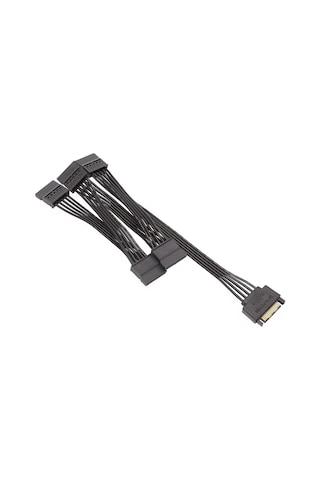 Molex Sata To 5X Power 15 Pin 4977P Güç Çoklayıcı Kablosu Disk Hd