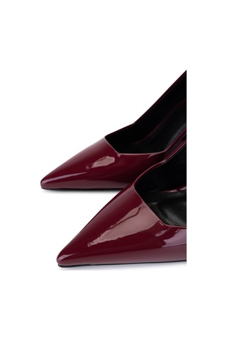 Tamer Tanca Kadın Bordo Rugan Topuklu Ayakkabı 1160 3400 Bn Ayk Sk25-26 Bordo Rgn Bordo