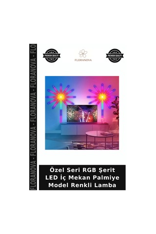 Özel Seri Rgb Şerit Led İç Mekan Palmiye Model Renkli Lamba Diğer