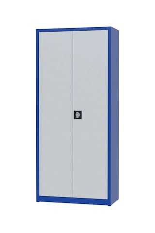 Çelik Dosya Dolabı Metal Dolap Ofis Dolapları Arşiv , Garaj , Bahçe , Kiler , Balkon Mavi / Açık Gri