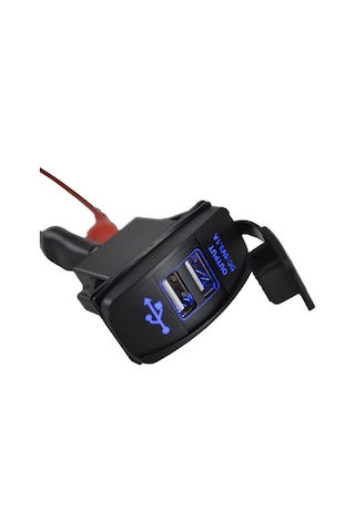 12v 24v Dc Usb 3,1a Şarj Port Dikdörtgen