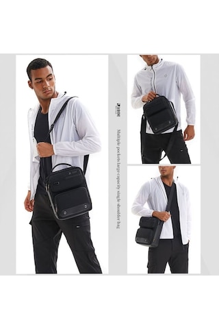 Leastat Lt9001 Postacı-Omuz Çantası-Siyah (549339733) Siyah