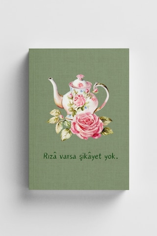 Rıza Varsa Şikayet Yok İslami Defter Ayet-hadisli Çok Renkli