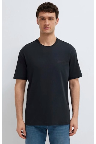 Mavi M0613589-71379 Mavi Black Logo Baskılı Tişört Erkek T-shirt Siyah
