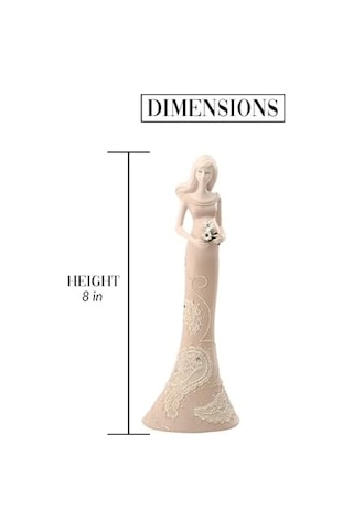 Little Things Mean A Lot Beklemeyin Mutter Figür, 20,3 Cm, Çiçek