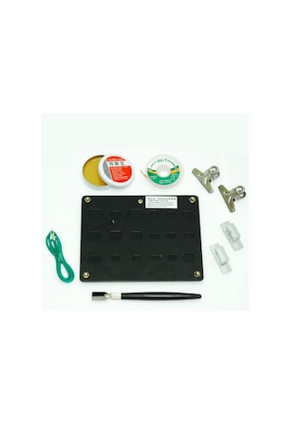 9 Parça Anakart Bga Pcb Bord Tutucu Entegre Kalıplama Metal Stand