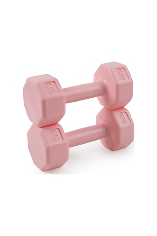 Psspor 2 Adet 1kg Pembe Renk Dambıl Seti 2 Adet 1kg Gönderim Yapılmaktadır