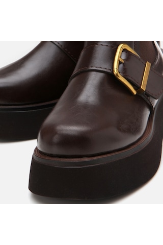 Hotiç Kahve Kadın Düz Bot 01boh298890a480 Kahve-brown Kahverengi