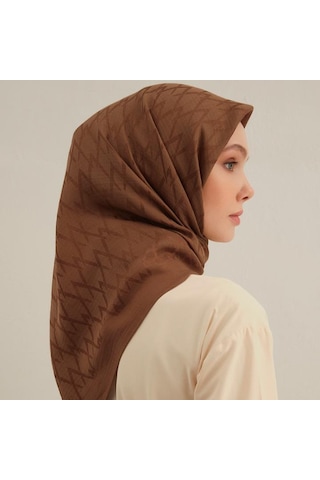 Armine E00oa0444082 74 Armine Lyocell Eşarp 1 Kahverengi
