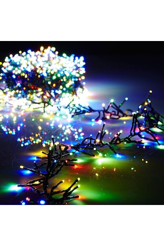 Multi Color Rgb Led Light Renkli Led Işık 100 Led 4 Metre Pirinç Led Işık Renkli Led Işık 220 V Fişli