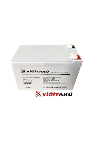 Yiğit Akü 12V 7AH AGM Kuru Akü