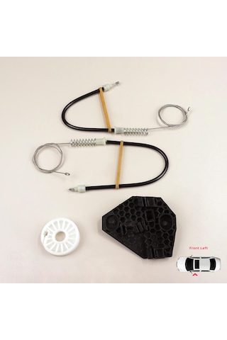 Ford Mondeo 1992-2001 4/5 Kapı İçin Ön Sol Cam Kriko Tamir Seti