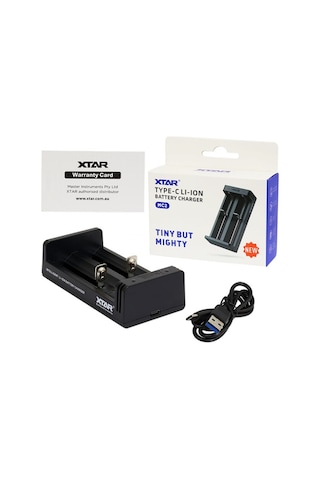 Xtar Mc2 - Taşınabilir Li-ion Pil Şarj Cihazı - 1.0a 2li