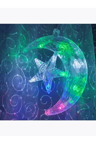 Amikoo Led Püsküller Ay Ve Yıldızlar 304572715 Beyaz