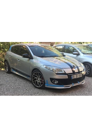 Renault Megane 3 ön Tampon Eki Coupe Ve Hatchback Uyumlu - Boyasız - Bodykit Store