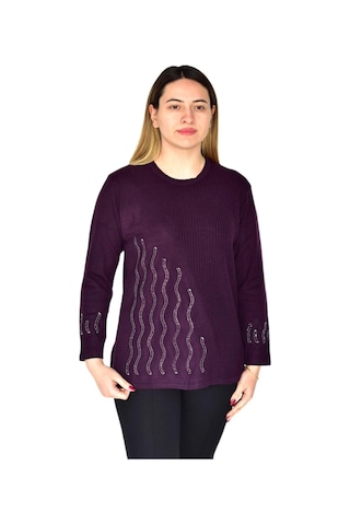 Kadın Triko Kazak Bgl-st03374 001