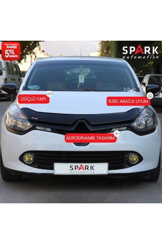 Renault Clio 4 2012-2020 Yıl Aralığı Uyumlu Kaput Rüzgarlığı 4mm