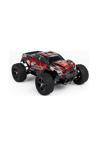 Remo 1635 1/16 Ölçek, 4wd Off Road Monster Truck Smax Kırmızı Kaportalı, Fırçasız Motorlu, 7.4v 1500mah Li-po Pilli, Rc Model