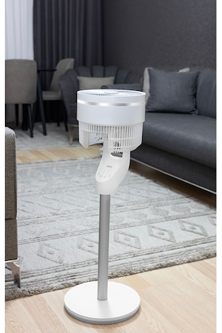 Zilan Zln1016 Ayaklı Vantilatör 3 Kademe Hız Ayarlı Kumandalı 10" Hava Dolaşımlı Vantilatör