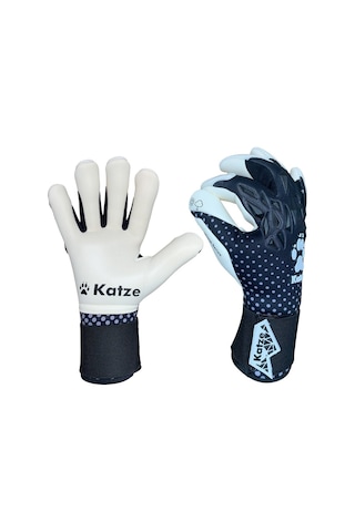 Katze Eagle Kaleci Eldiveni Siyah Beyaz Siyah - Beyaz