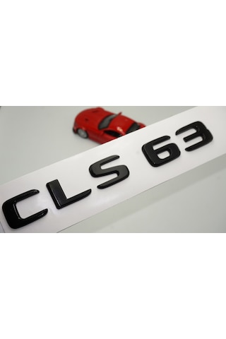 CLS 63 Bagaj Parlak Siyah ABS 3M 3D Yazı Logo
