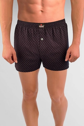 Erdem Lacivert Baskılı Desenli Penye Boxer 1400ylp Lacivert