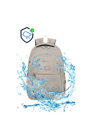 Unisex Kılinkır Okul Çantası Bej