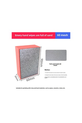 Dofolink Diamant Taşlı Seramik Cam Taş Kenar Yumuşatıcı, 60 Tam Zımpara, Profesyonel El Aleti, Dayanıklı Ve Verimli