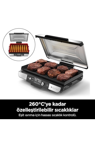 Ninja Sizzle Pro XL GX101EU Indoor Grill Izgara Makinesi