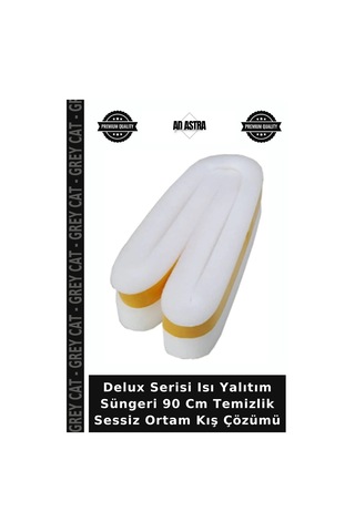 Delux Serisi Isı Yalıtım Süngeri 90 Cm Temizlik Sessiz Ortam Kış Çözümü