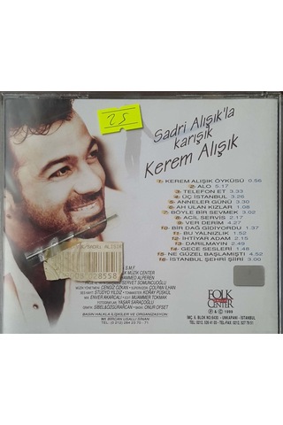 Plak Değildir Cd Dir Cd Kerem Alışık Sadri Alışık'la Karışık Cd