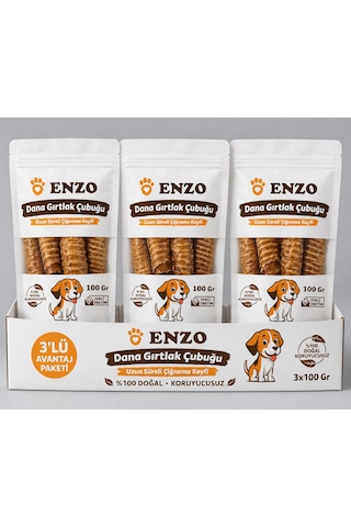 Enzo Dana Gırtlak Çubuğu Avantaj Paket 3x100 Gr.