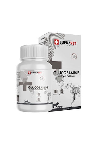 Glucosamine Kedi ve Köpek Eklem Sağlığı Glukozamin Tablet + Vitamin C 75 Tablet