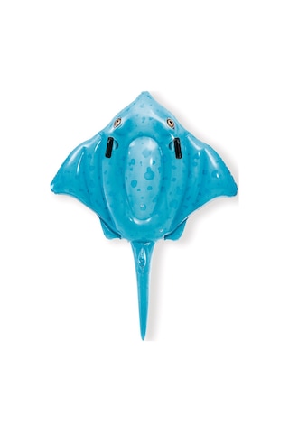 Vatoz Figürlü Tırabzanlı Şişme Deniz Yatağı Çok Renkli