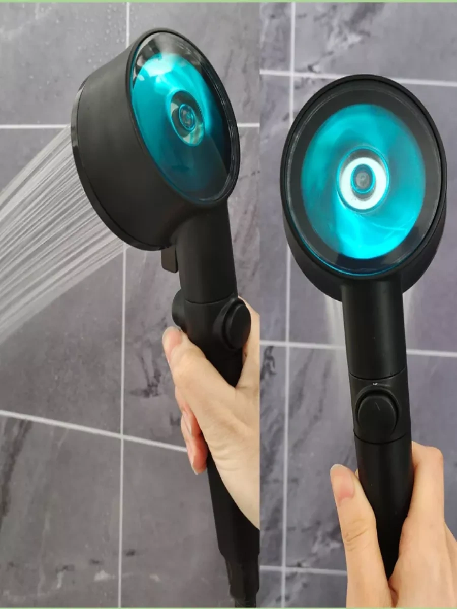 Vaterlinia Duş Başlığı Hortumlu Siyah Tutuculu 206326219 Siyah