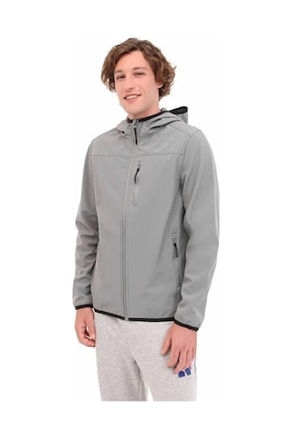 Kinetix Ml Basıc Softshell 5pr Gri Erkek Mont Gri Koyu