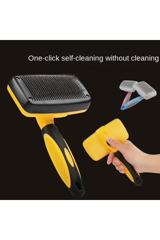 1 Adet Çok Amaçlı İğne Tarak Köpek Kedi Yavru Köpek Evcil Tarak Fırça Köpek Saç Çıkarıcı Rake Tarak Pet Güzellik Bakım Aracı Köpek Tarakları