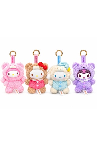 Masita Top Toy - Sanrıo Characters Latte Baby - Plush Doll Keychaın Blındbox 18 Cm Kutulu - Kutusuz 1 Adet Gönderilir 02 - Çok Renkli