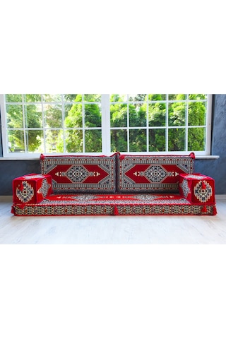 Şark Köşesi Takımı , Oturma Grubu Yer Minderi Koltuk Takımı (Sünger Dahil) Yahyalı Modeli 2 Kolluklu