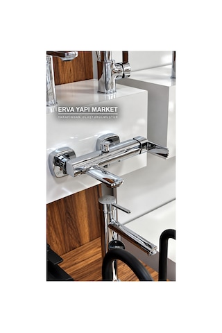 Pedra Banyo Döner Lavabo Bataryası Ve Dst19-2 Yağmur Duş Sistemi 3'lü Set Krom