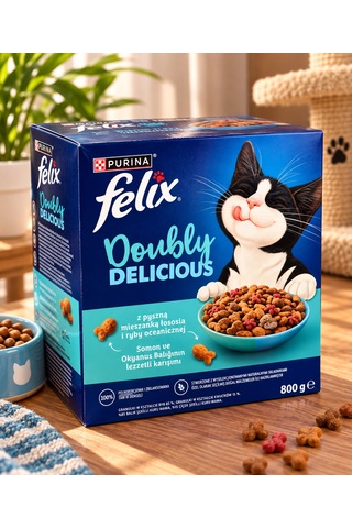 Purına Felix 800gr Somonlu Kuru Mama